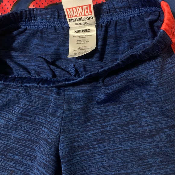 Marvel Cap America Summer Set. Shirt M Shorts XS - Picture 4 of 5